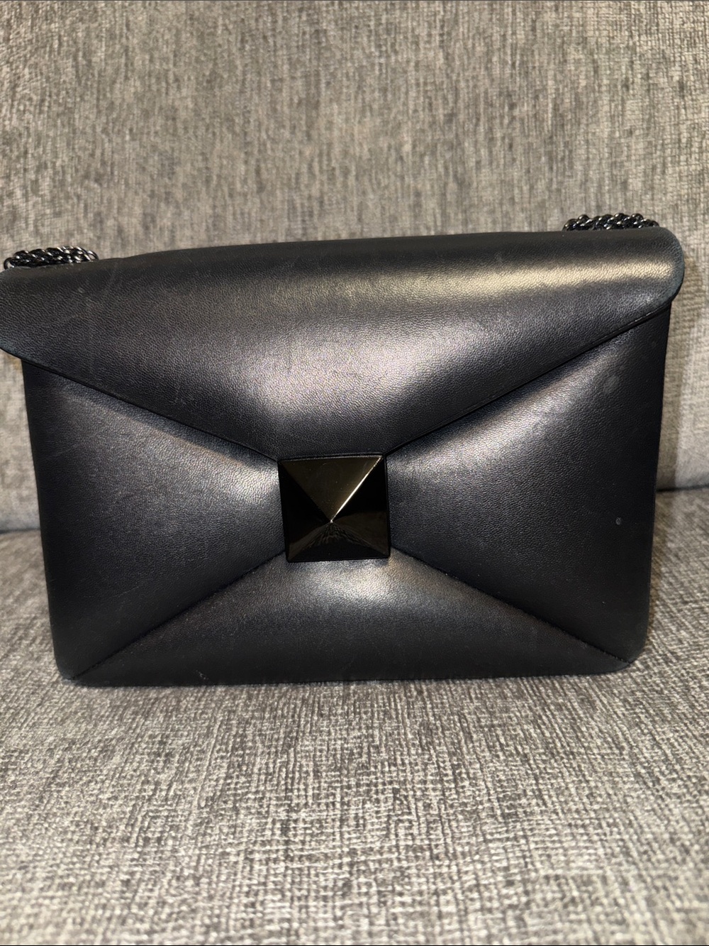 Valentino one stud chain crossbody bag